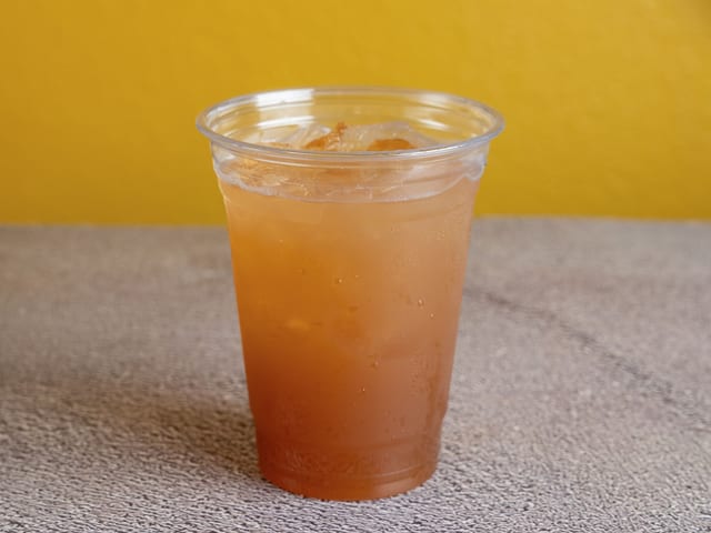 Iced Lemon Tea.