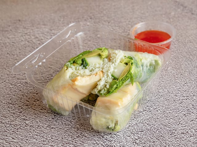 Veggie Spring Rolls.